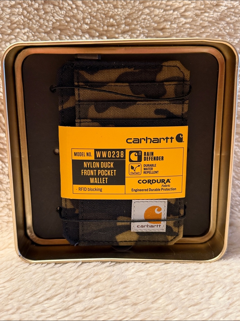 CARHATT Nylon Duck Frony Pocket Wallet
